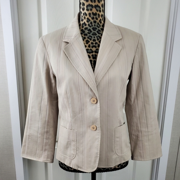 Rafaella Jackets & Blazers - Rafaella Pinstriped Blazer